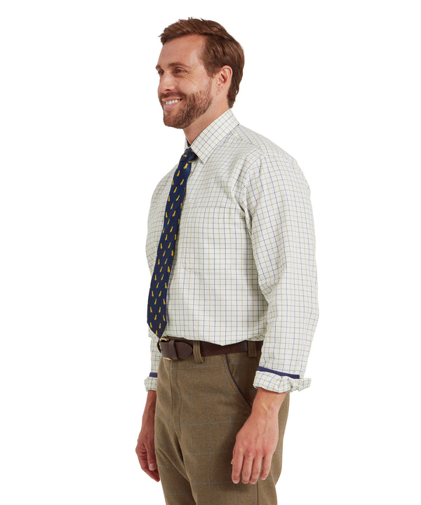 Schöffel Burnham Tattersall Classic Shirt M Vintage Navy - Afbeelding 3