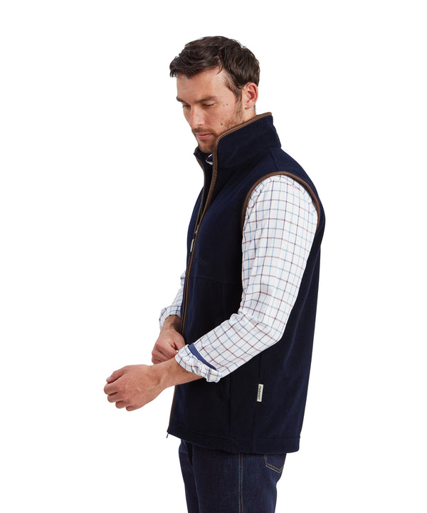 Schöffel Oakham Fleece Gilet M Navy - Image 4