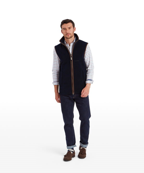 Schöffel Oakham Fleece Gilet M Navy - Image 3