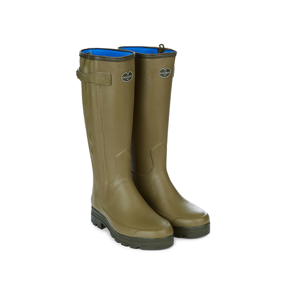 Le Chameau Chasseur Neoprene lined boot M Vert - Image 2