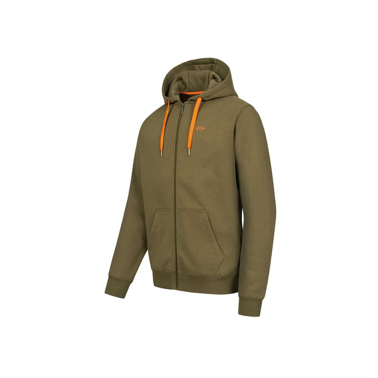 Blaser Men's Hoody Jacket 23 Dark Olive - Image 4
