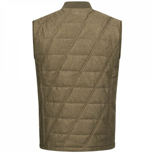 Blaser Men's Vintage Vest Victor Dark Brown Melange - Image 2