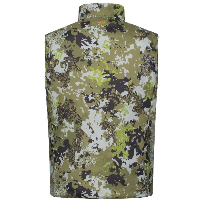 Blaser Men's Reversible Vest Endeavor Dark Olive / HunTec Camo - Afbeelding 2