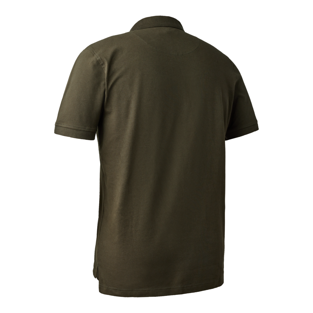 Deerhunter Harris Polo Shirt Deep Green - Image 2