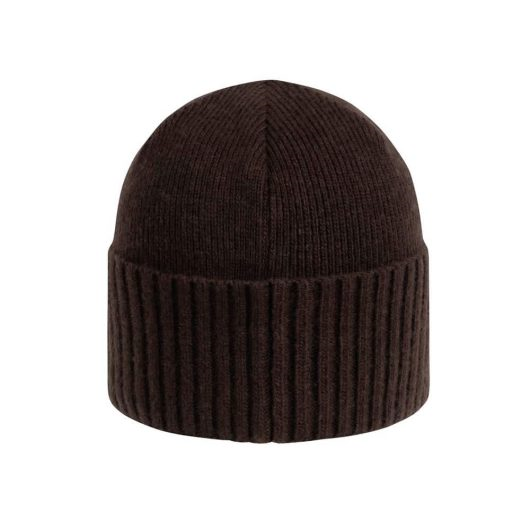 Blaser Rib Beanie Bob Dark brown - Afbeelding 3