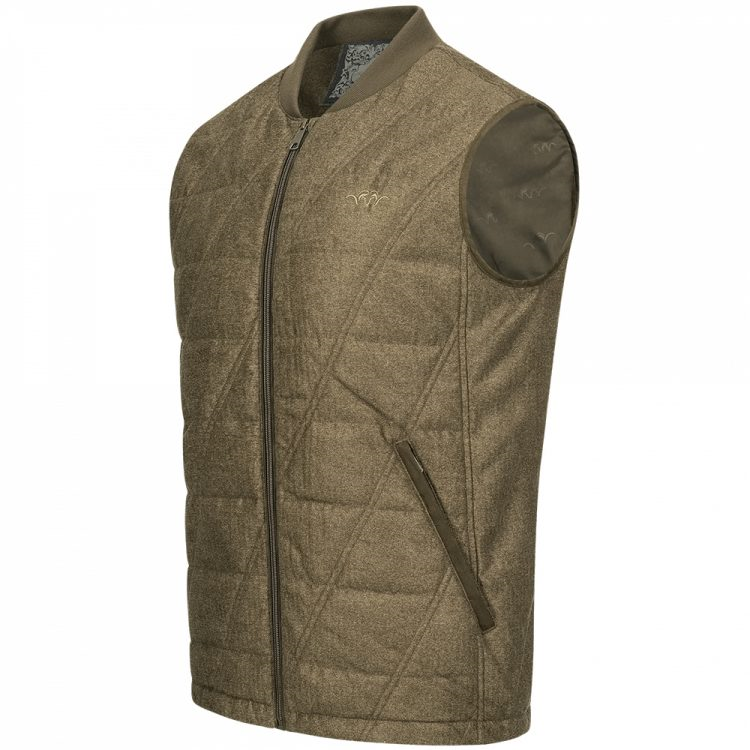 Blaser Men's Vintage Vest Victor Dark Brown Melange - Image 4