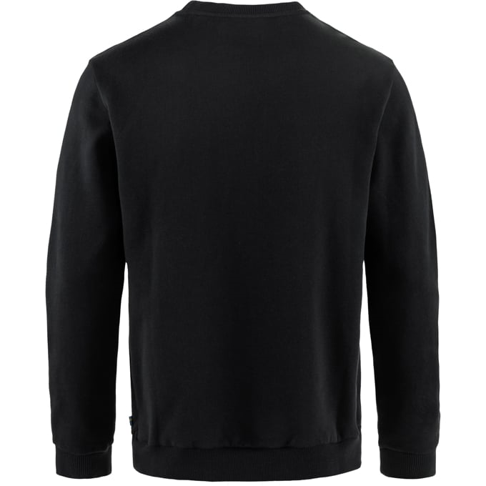 Fjällräven Logo Sweater M Black - Image 4