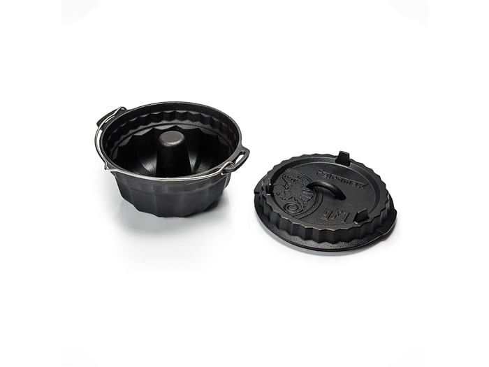 Petromax Gietijzeren Cake Pan, Rond - Afbeelding 2