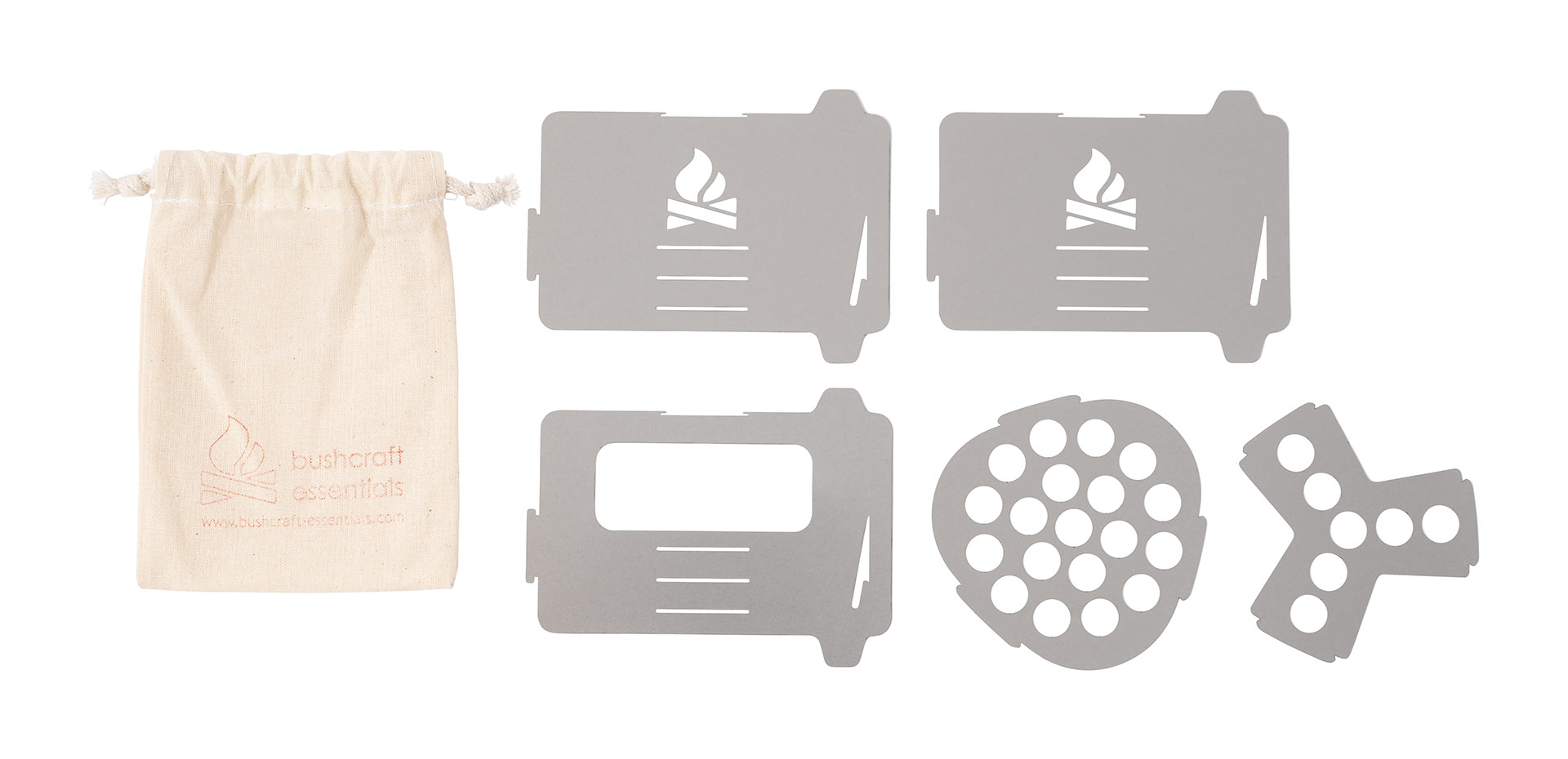 Bushcraft Essentials Bushbox Outdoor Pocket Stove Ultralight - Image 2