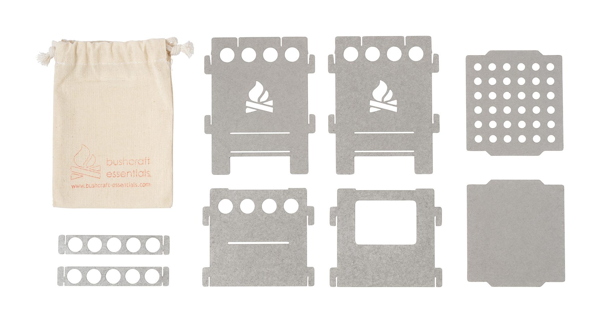 Bushcraft Essentials Bushbox Outdoor Pocket Stove - Image 2